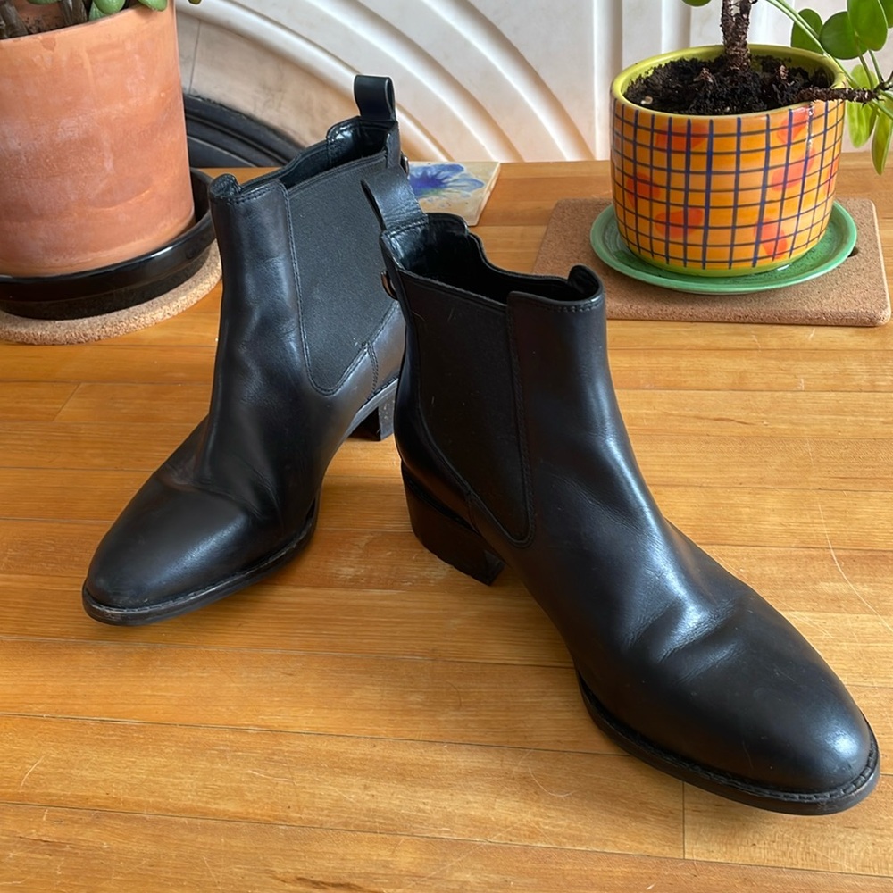 Cole Haan Waterproof Leather Chelsea Booties